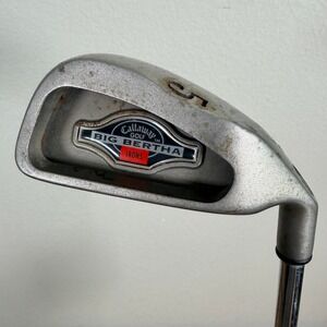 Callaway Big Bertha 5 Iron Mens Regular Flex Memphis 10 Steel Shaft Right Handed